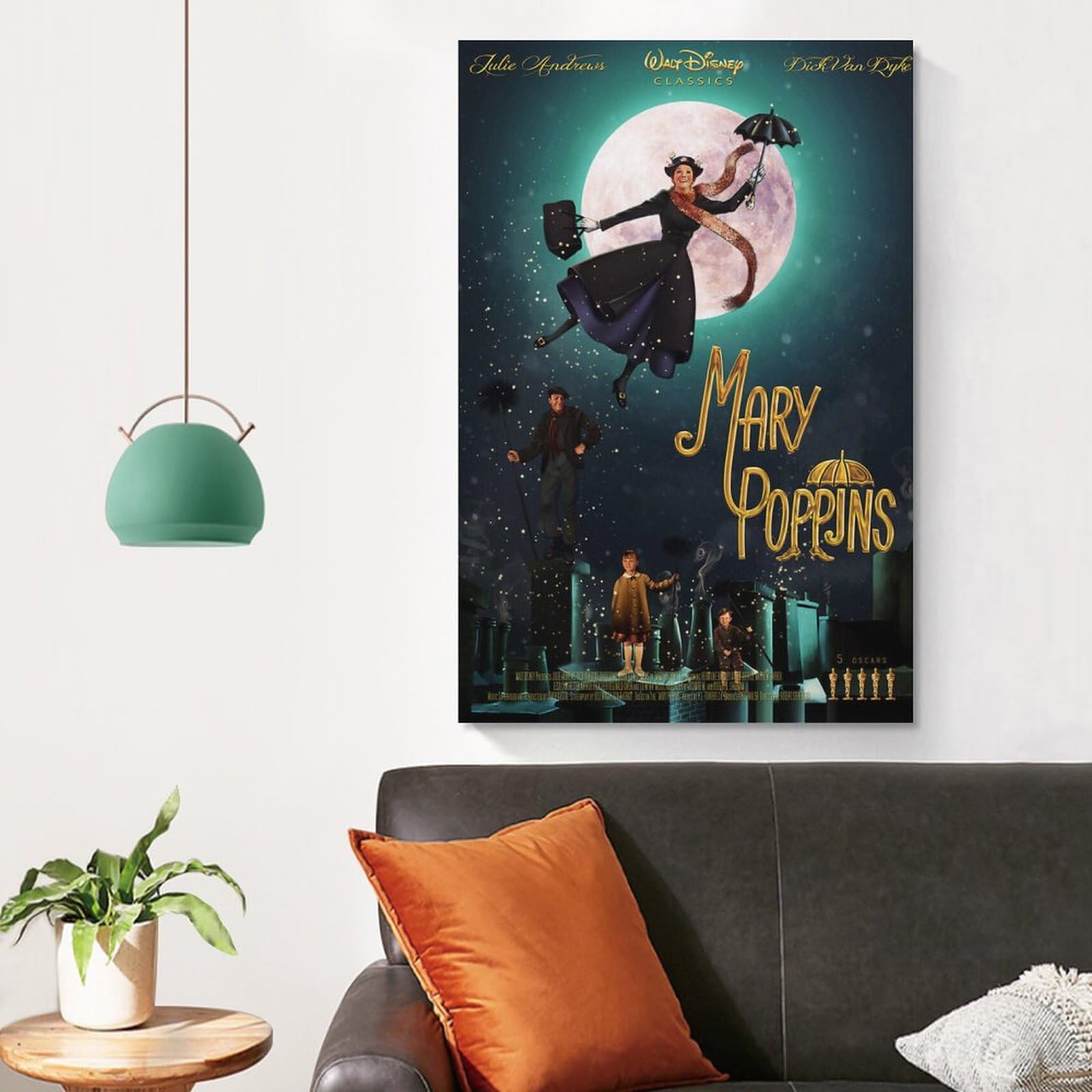 Mary Poppins Movie Julie Andrews Hot Vintage Film Art Posters for